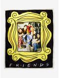Friends Frame Group Photo Sherpa Throw Blanket, , hi-res