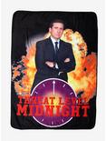 The Office Threat Level Midnight Throw Blanket, , hi-res