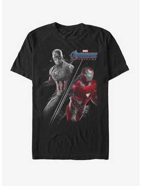 Marvel Avengers Endgame Cap Ironman T-Shirt, , hi-res