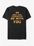 Star Wars May the Fourth Title T-Shirt, BLACK, hi-res