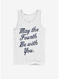 Star Wars Looking May the Fourth Tank Top, WHITE, hi-res