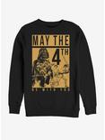 Star Wars May the Fourth Box Sweatshirt, BLACK, hi-res