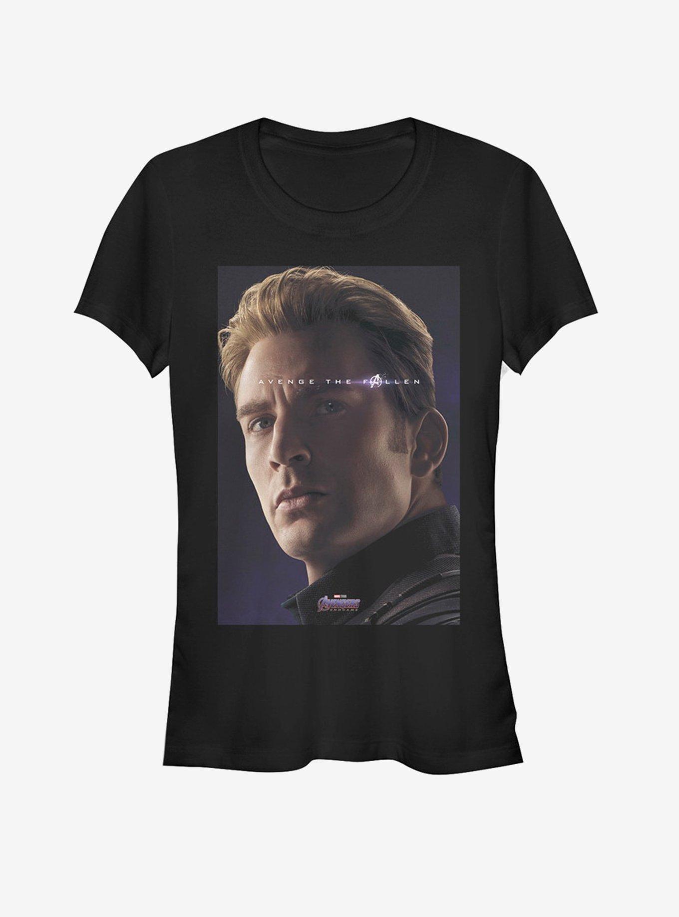 Marvel Avengers Endgame Cap Avenge Girls T-Shirt, BLACK, hi-res