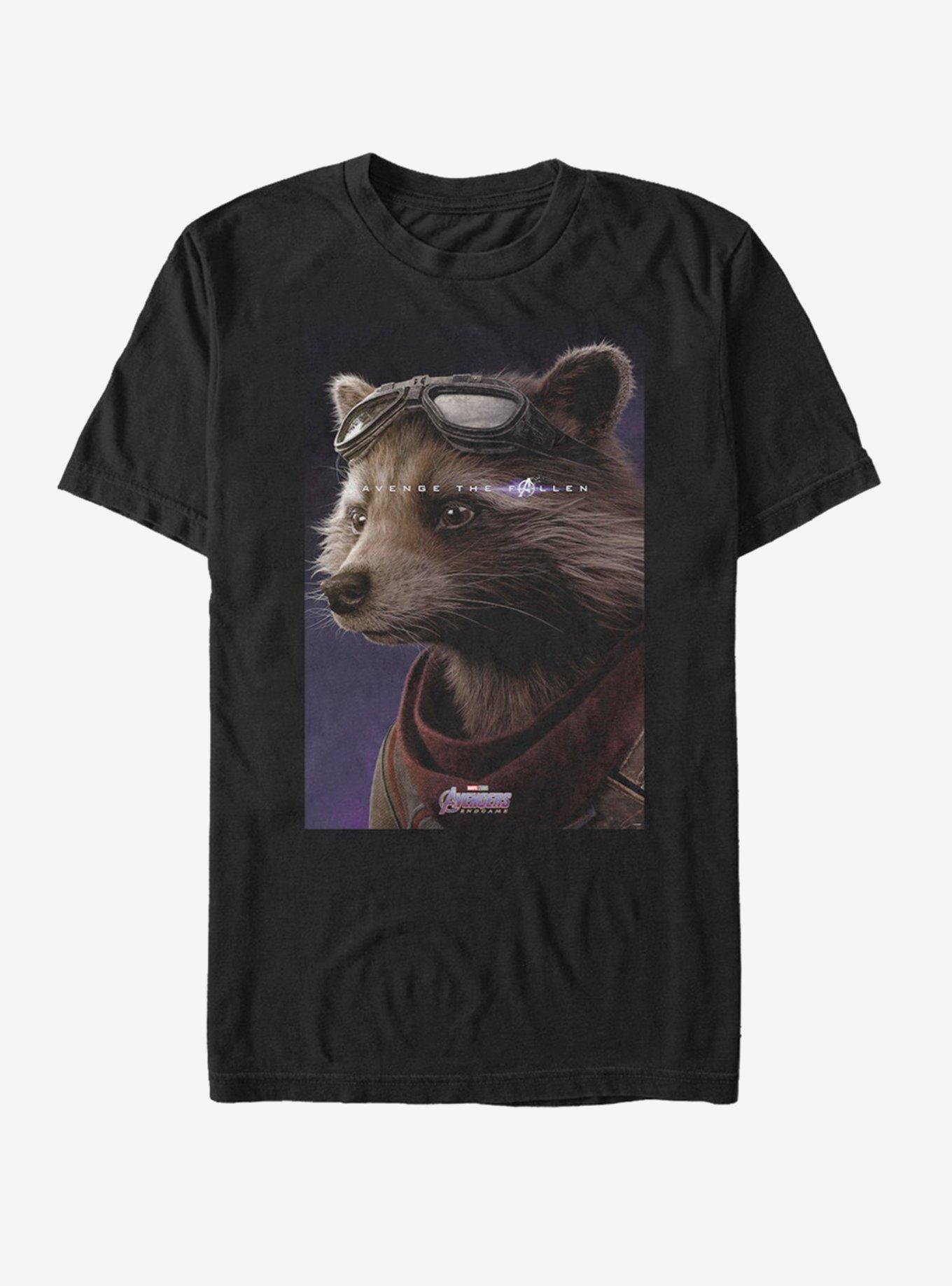 Marvel Avengers Endgame Rocket Avenge T-Shirt, , hi-res