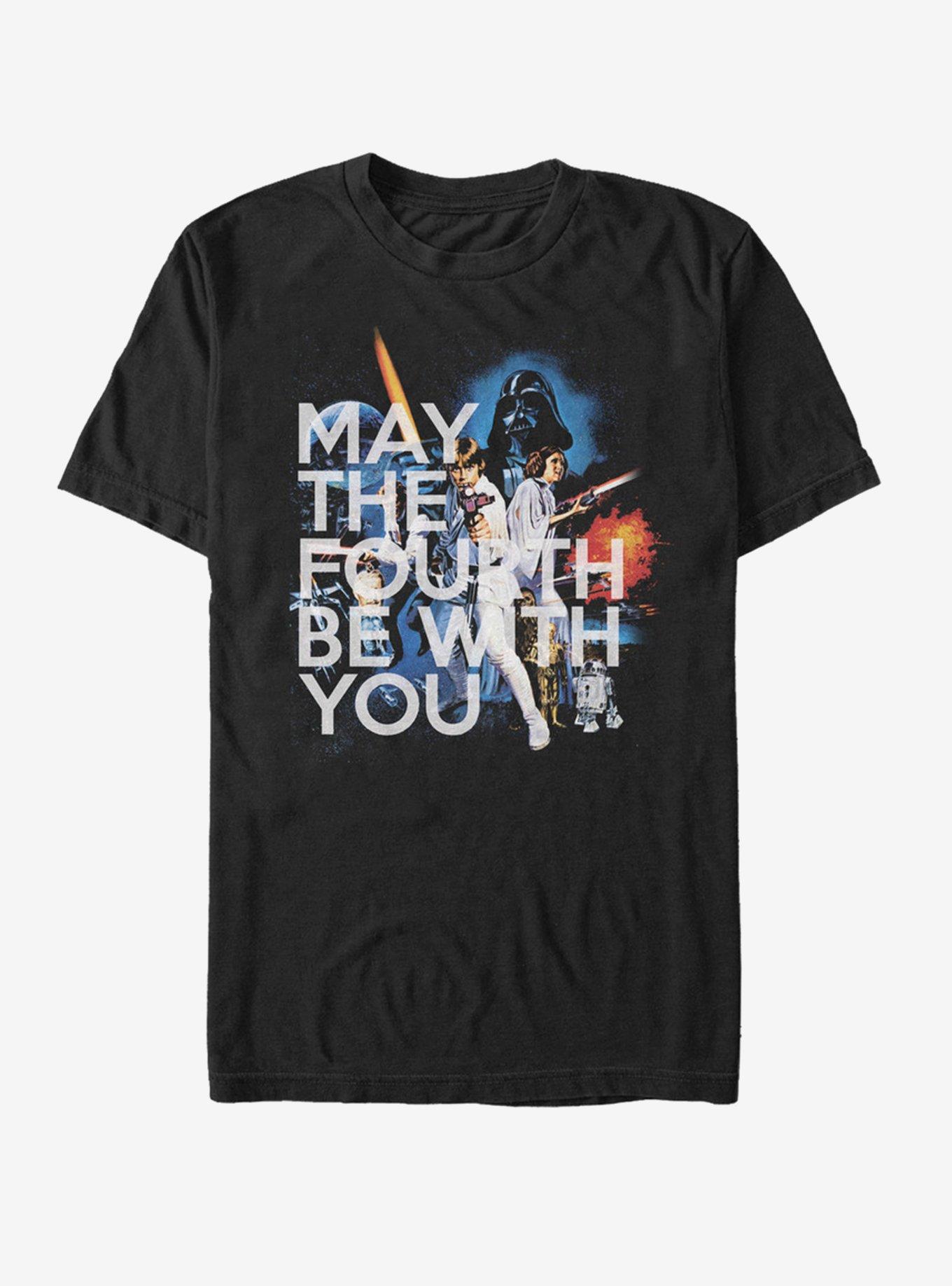 Star Wars Original May the Fourth T-Shirt - BLACK | Hot Topic