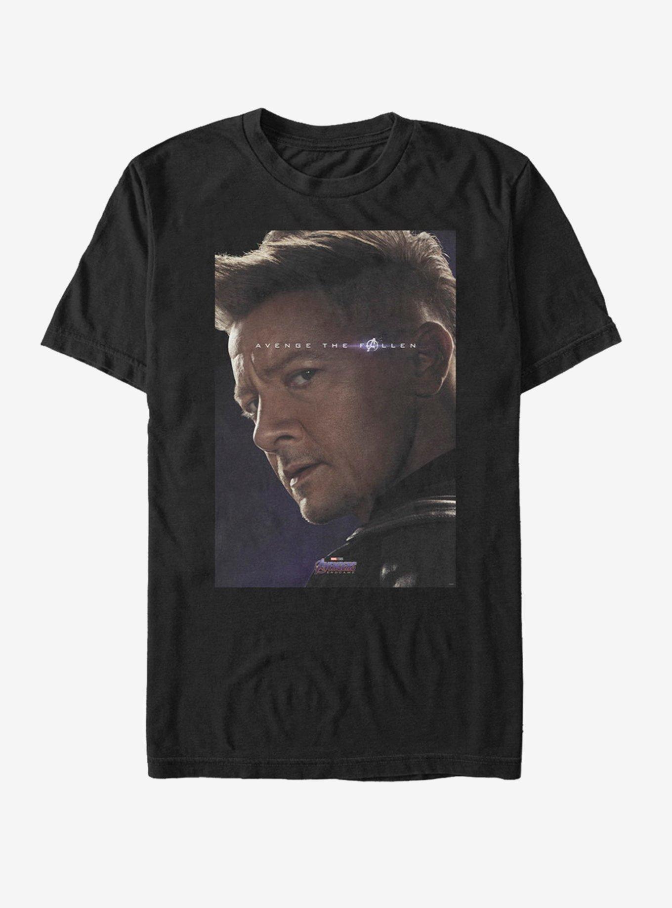 Marvel Avengers Endgame Hawkeye Avenge T-Shirt, BLACK, hi-res