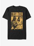 Star Wars May the Fourth Box T-Shirt, BLACK, hi-res