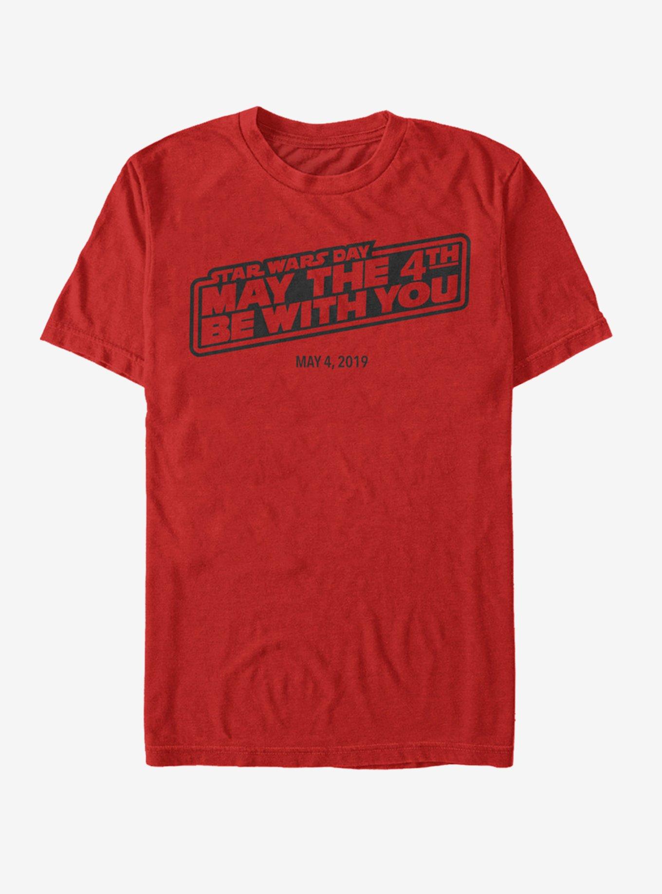 Star Wars May Fourth 2019 Tonal T-Shirt, RED, hi-res