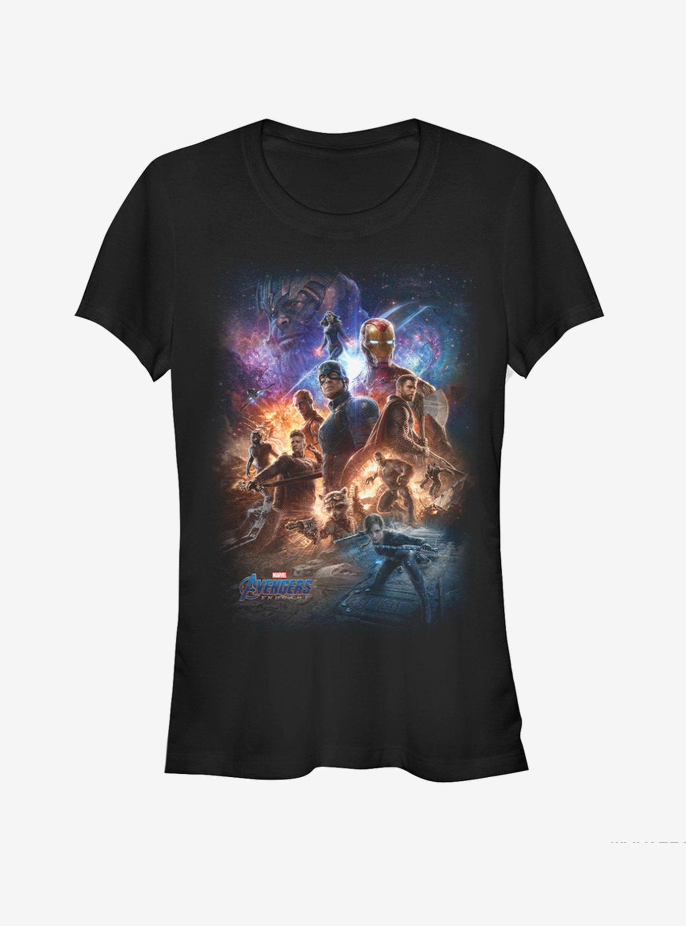 Marvel Avengers: Endgame Endgame Posters Girls T-Shirt, BLACK, hi-res