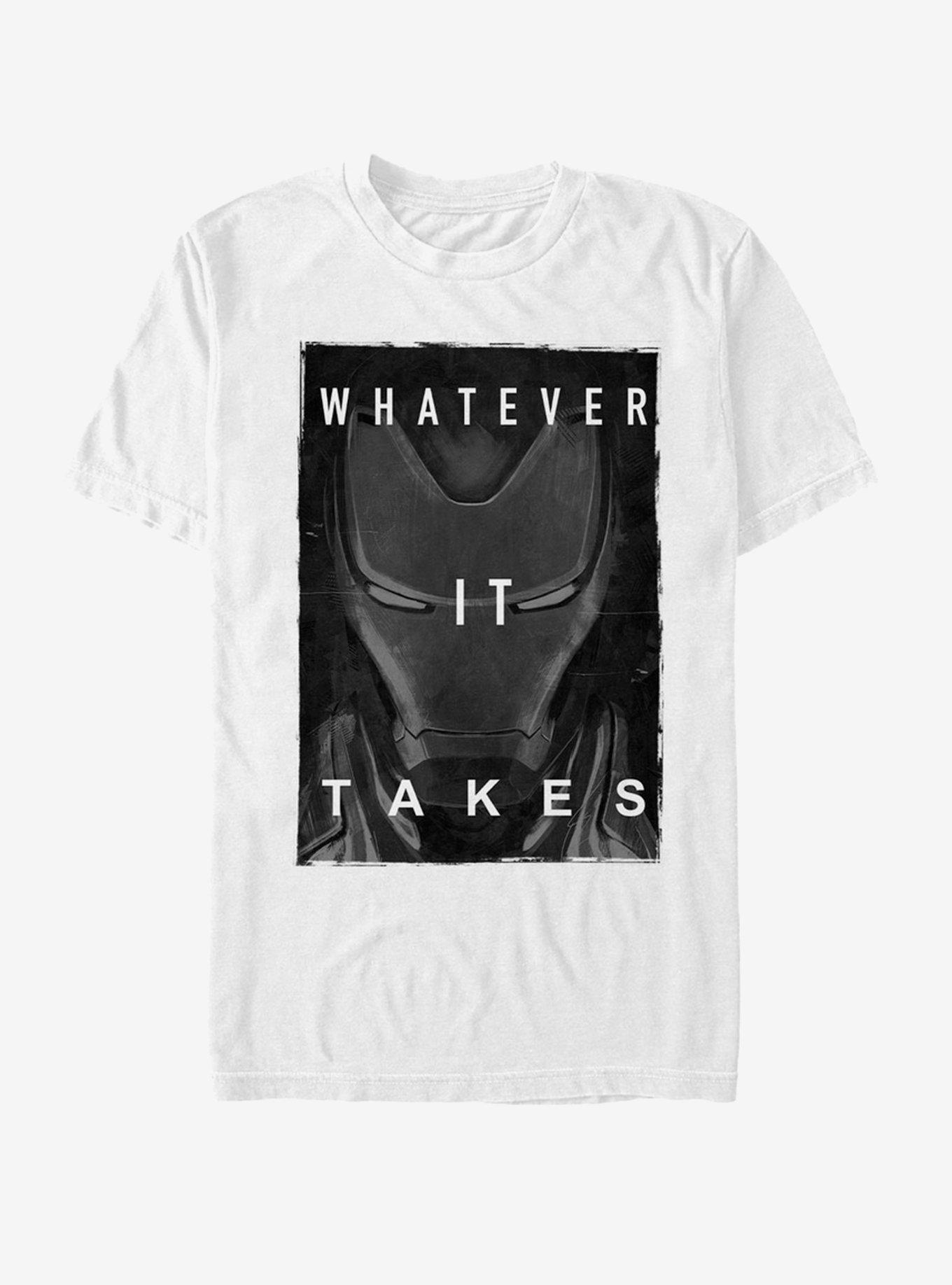 Marvel Avengers Endgame Ironman Darken T-Shirt, , hi-res