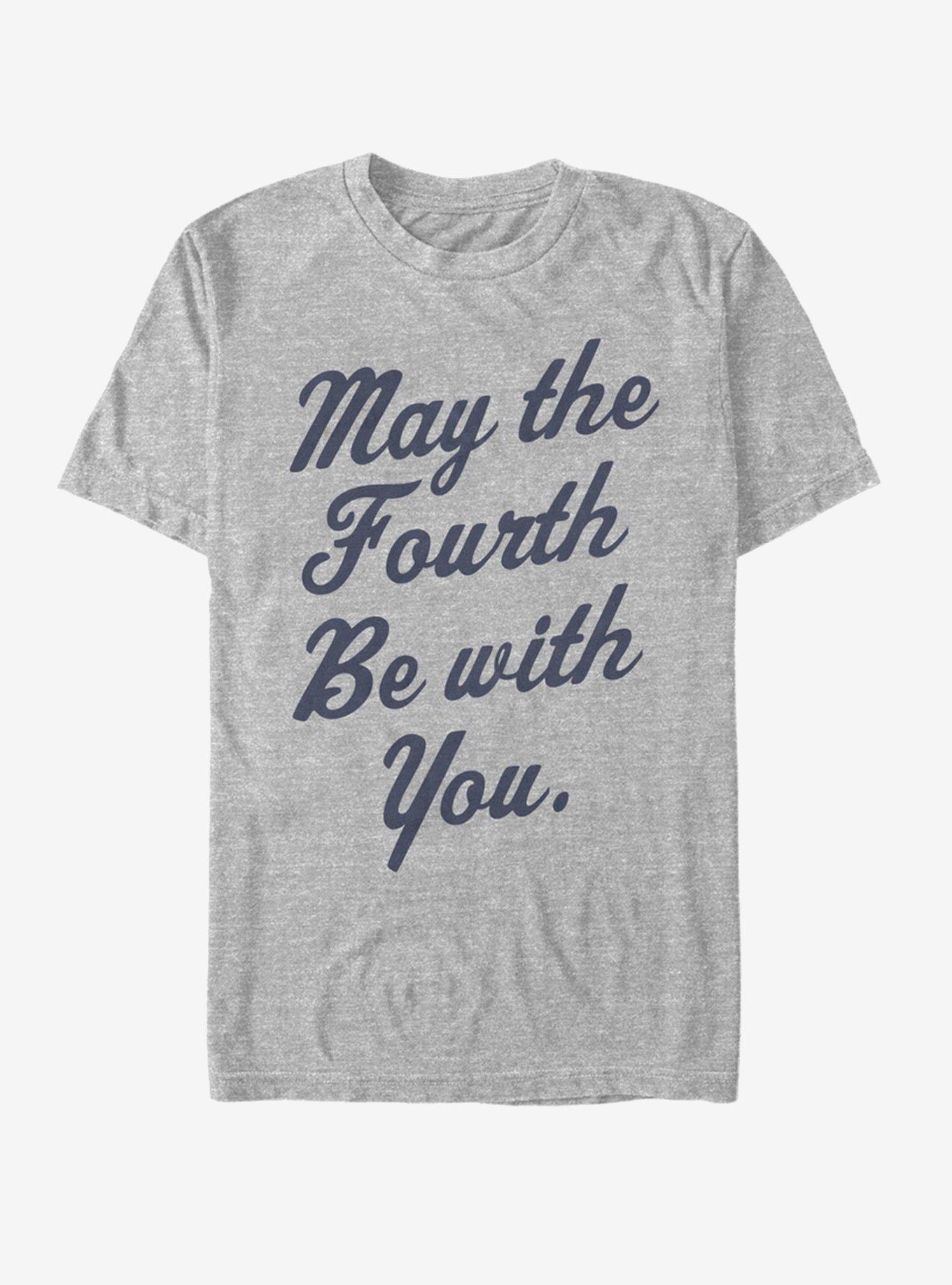 Star Wars Looking May the Fourth T-Shirt, ATH HTR, hi-res