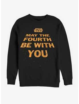 Star Wars May the Fourth Title Sweatshirt, , hi-res