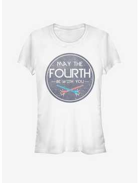 Star Wars May the Fourth Circle Girls T-Shirt, , hi-res