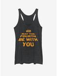 Star Wars May the Fourth Title You Girls Tank Top, BLK HTR, hi-res