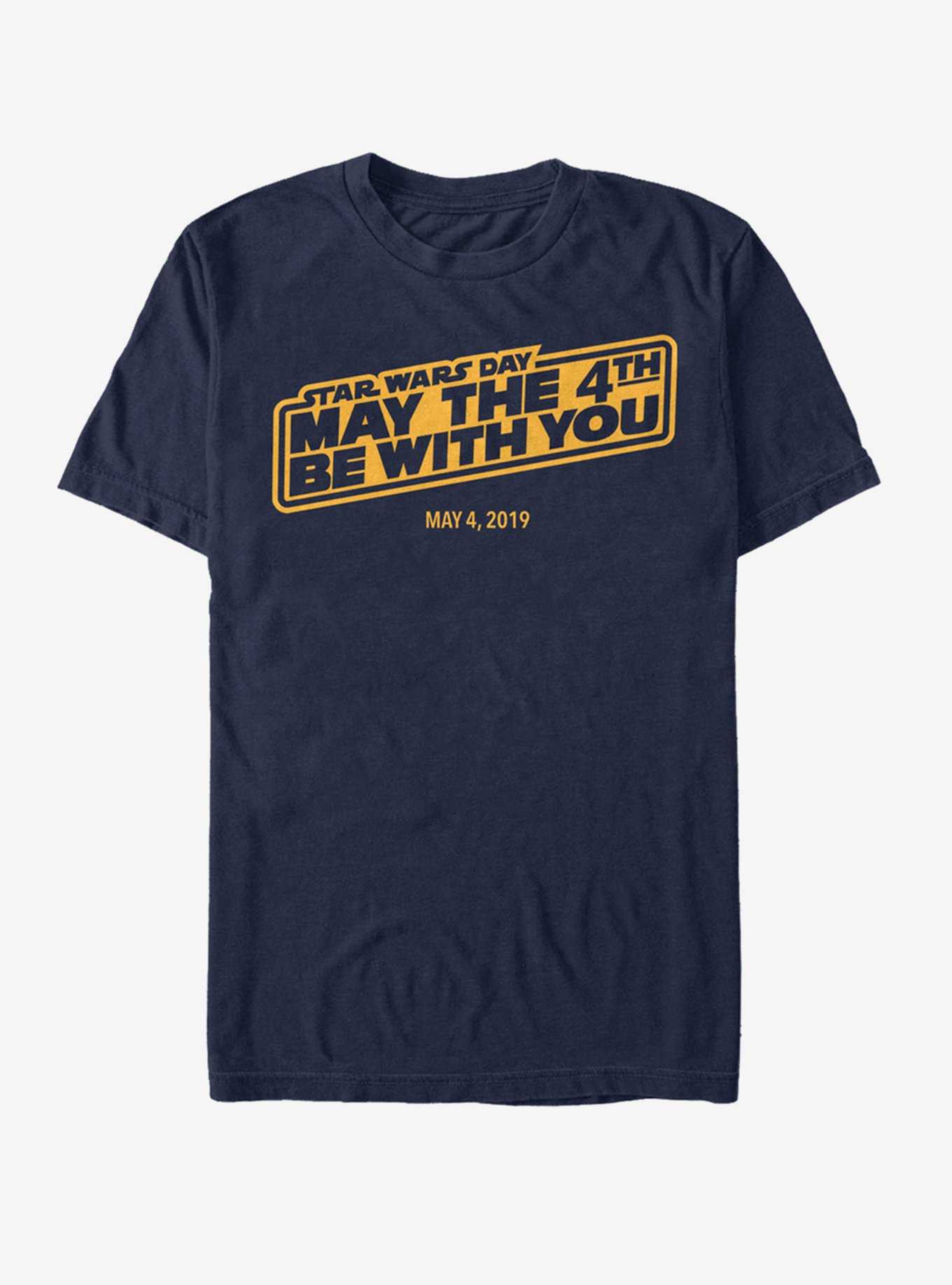 Star Wars May Fourth 2019 Tonal T-Shirt, NAVY, hi-res