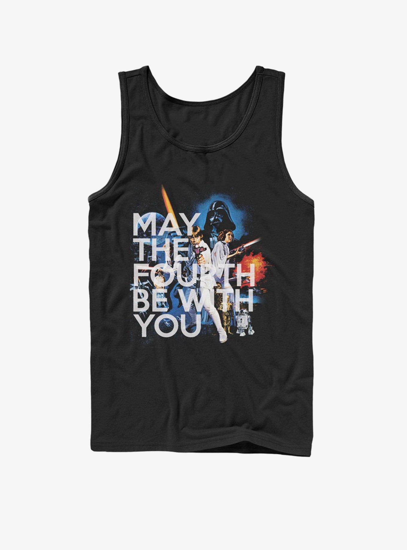 Star Wars Original May the Fourth Tank Top, BLACK, hi-res