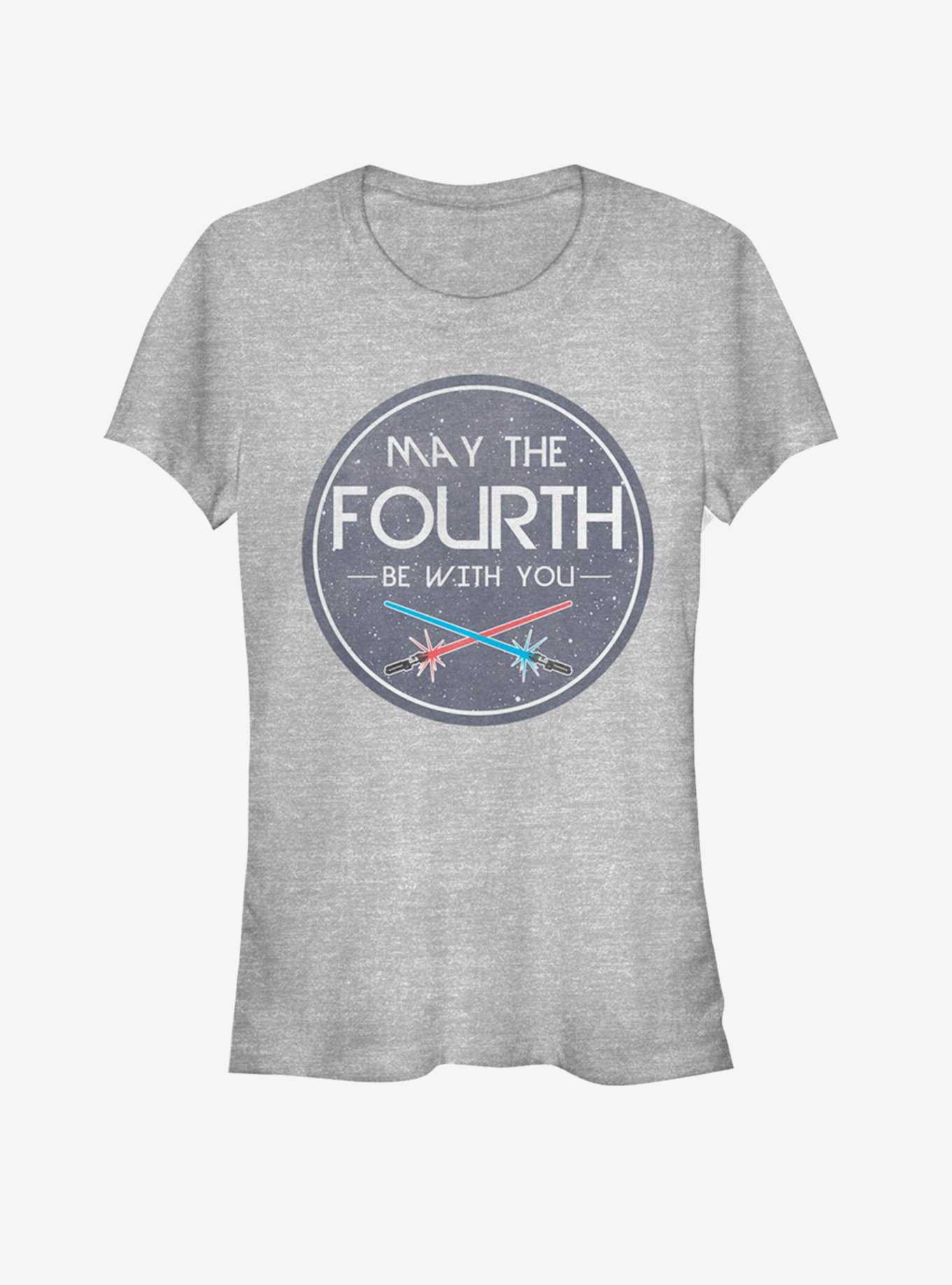Star Wars May The Fourth Circle Girls T-Shirt, , hi-res