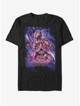 Marvel Avengers Endgame Avengers Poster T-Shirt, BLACK, hi-res