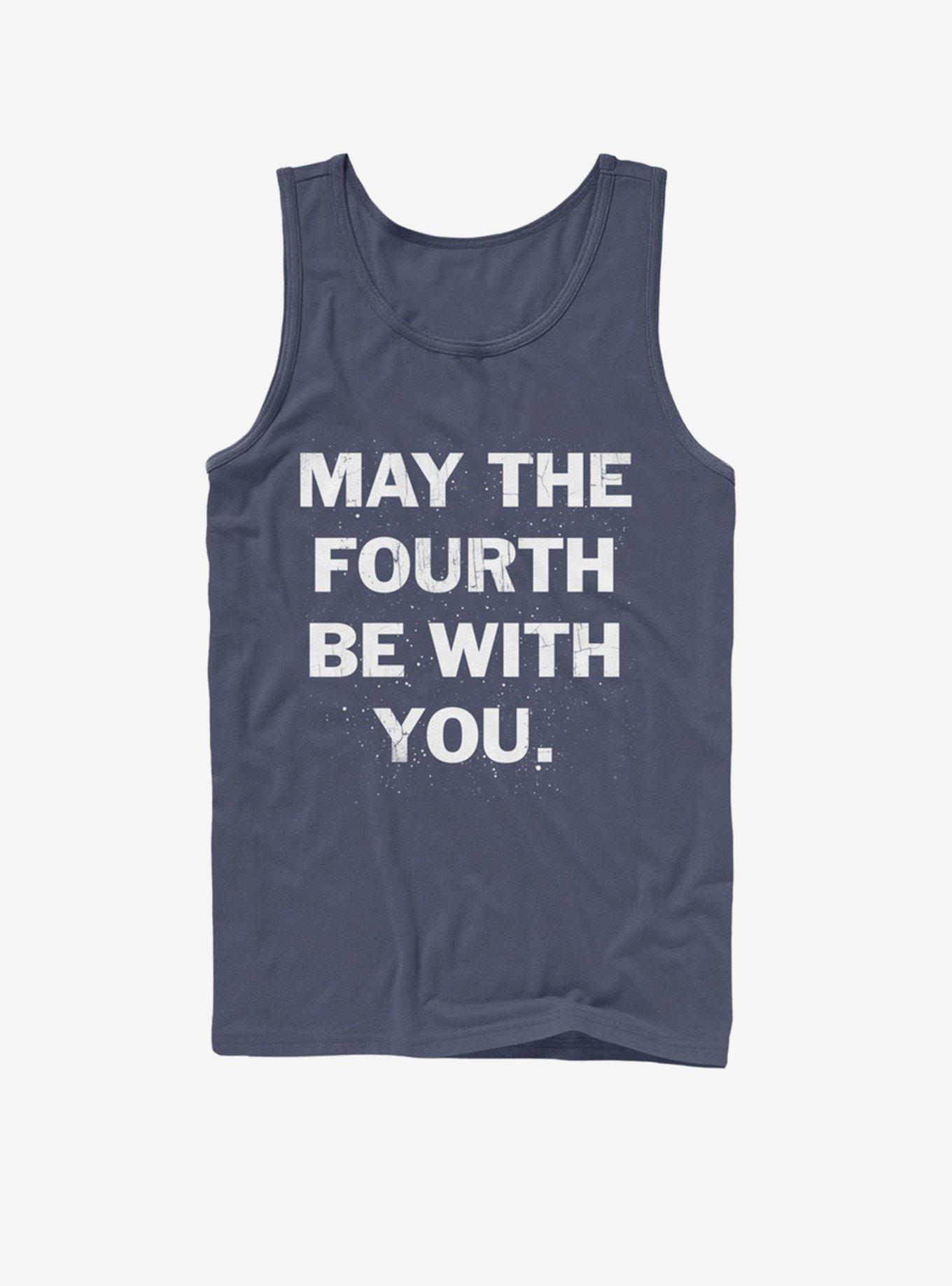 Star Wars May Fourth Tank Top, NAVY, hi-res