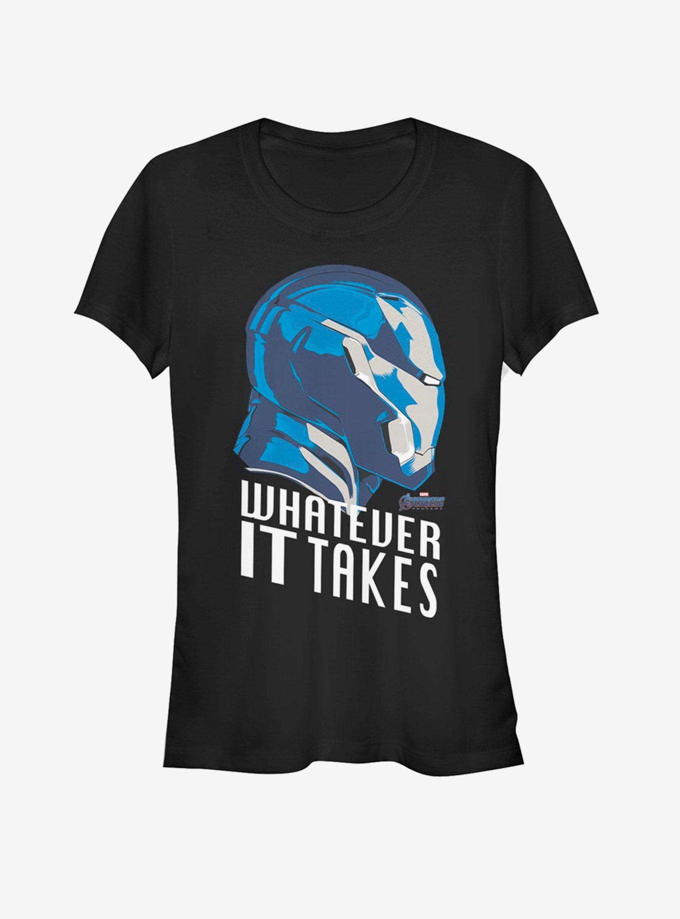 Marvel Avengers Endgame Ironman Calls Girls T-Shirt, , hi-res