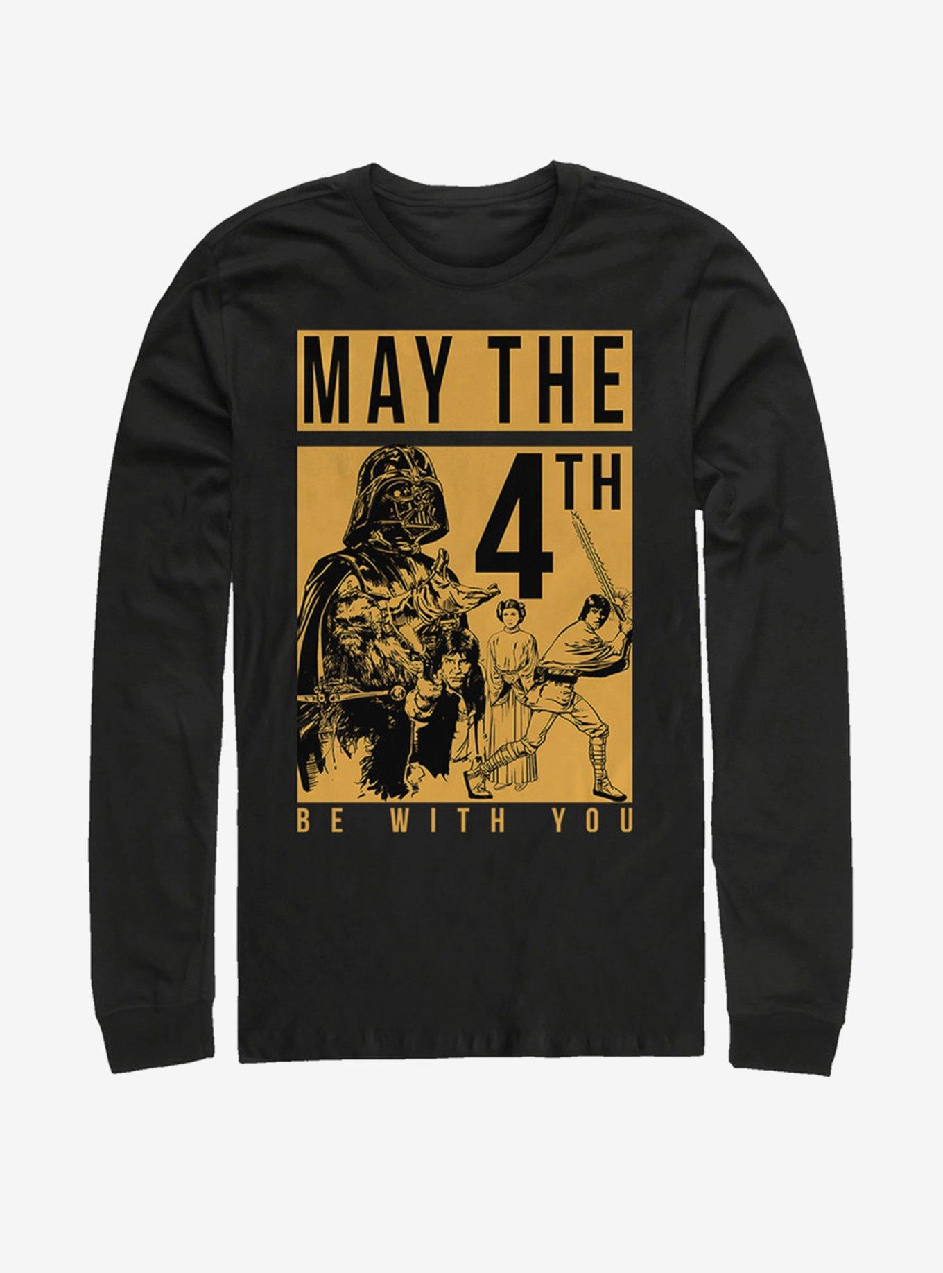 Star Wars May the Fourth Box Long-Sleeve T-Shirt