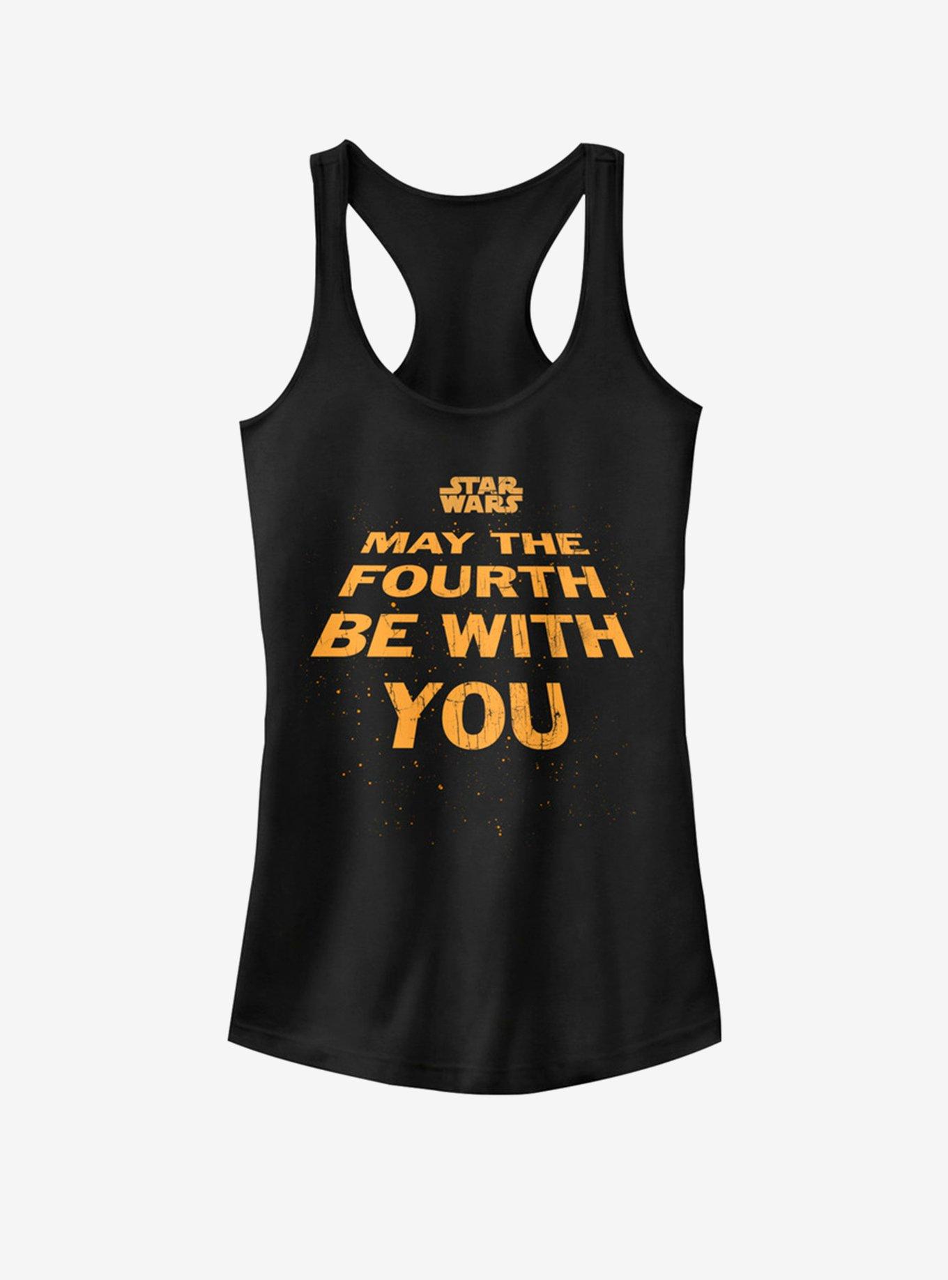Star Wars May The Fourth Title Girls Tank Top, , hi-res