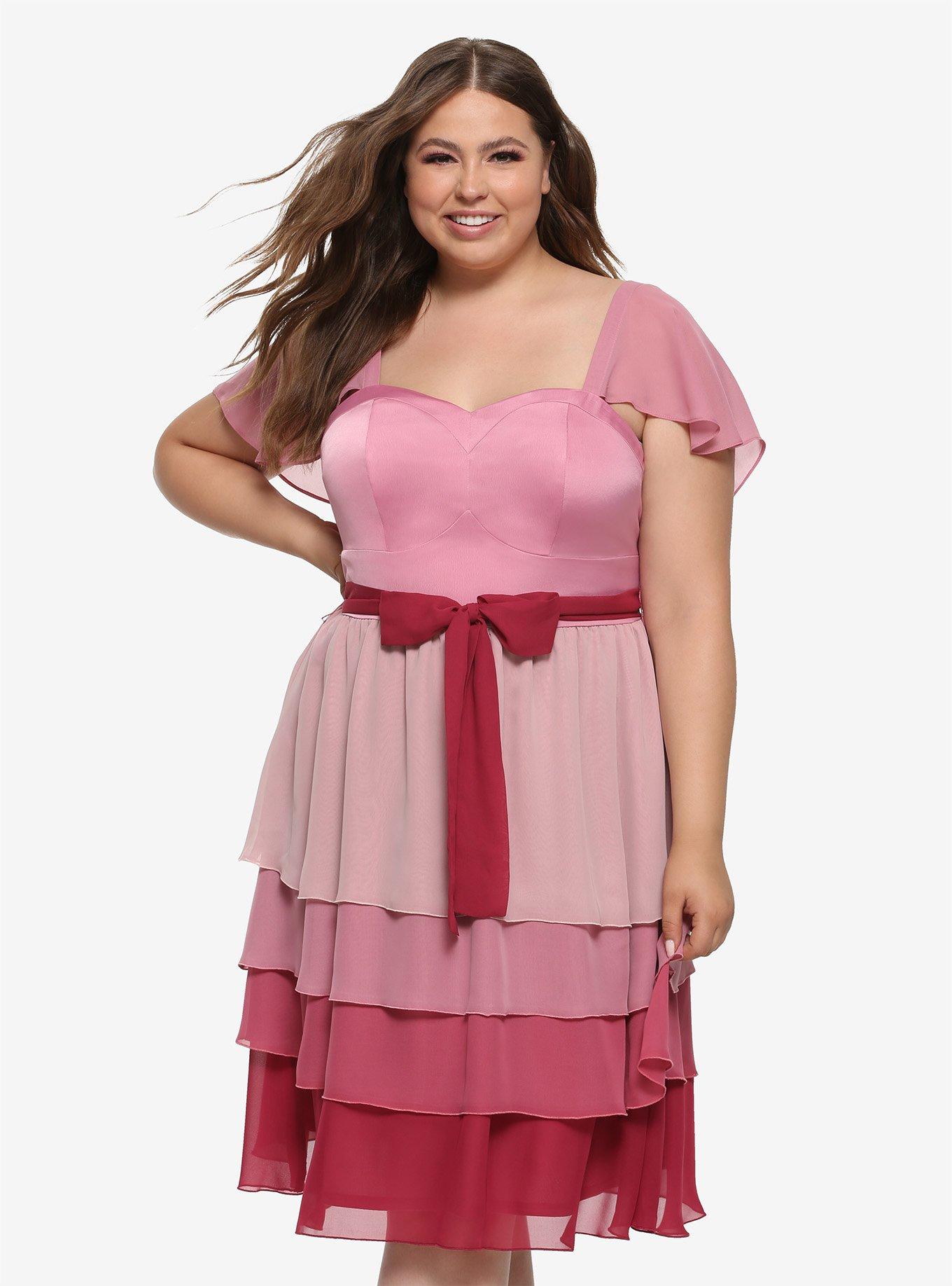 Her Universe Harry Potter Hermione Granger Dress Plus Size Her Universe Exclusive, MULTI, hi-res