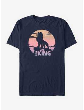 Disney The Lion King 2019 Sunset Logo T-Shirt, , hi-res