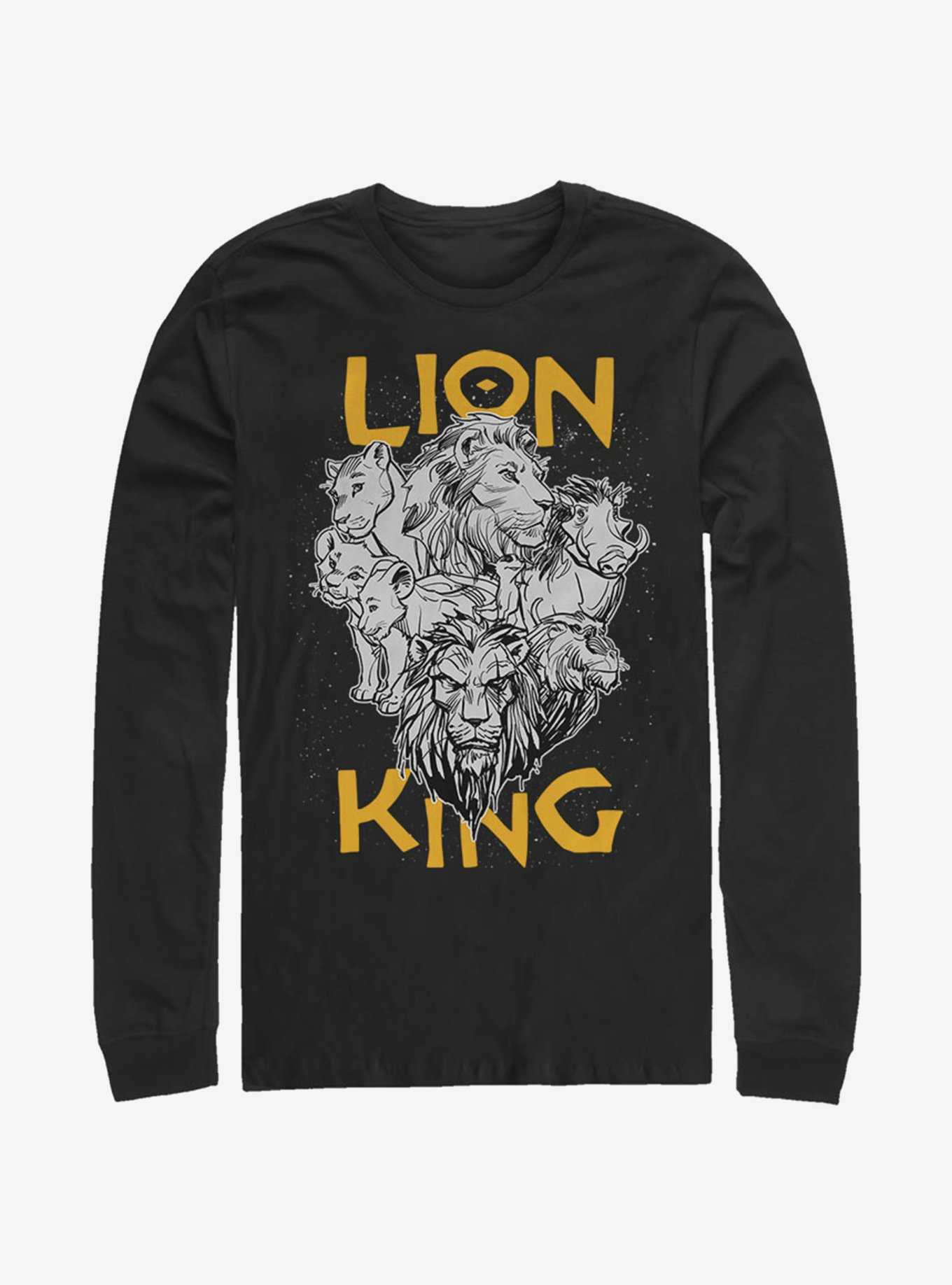 Disney The Lion King 2019 Cast Photo Long-Sleeve T-Shirt, , hi-res