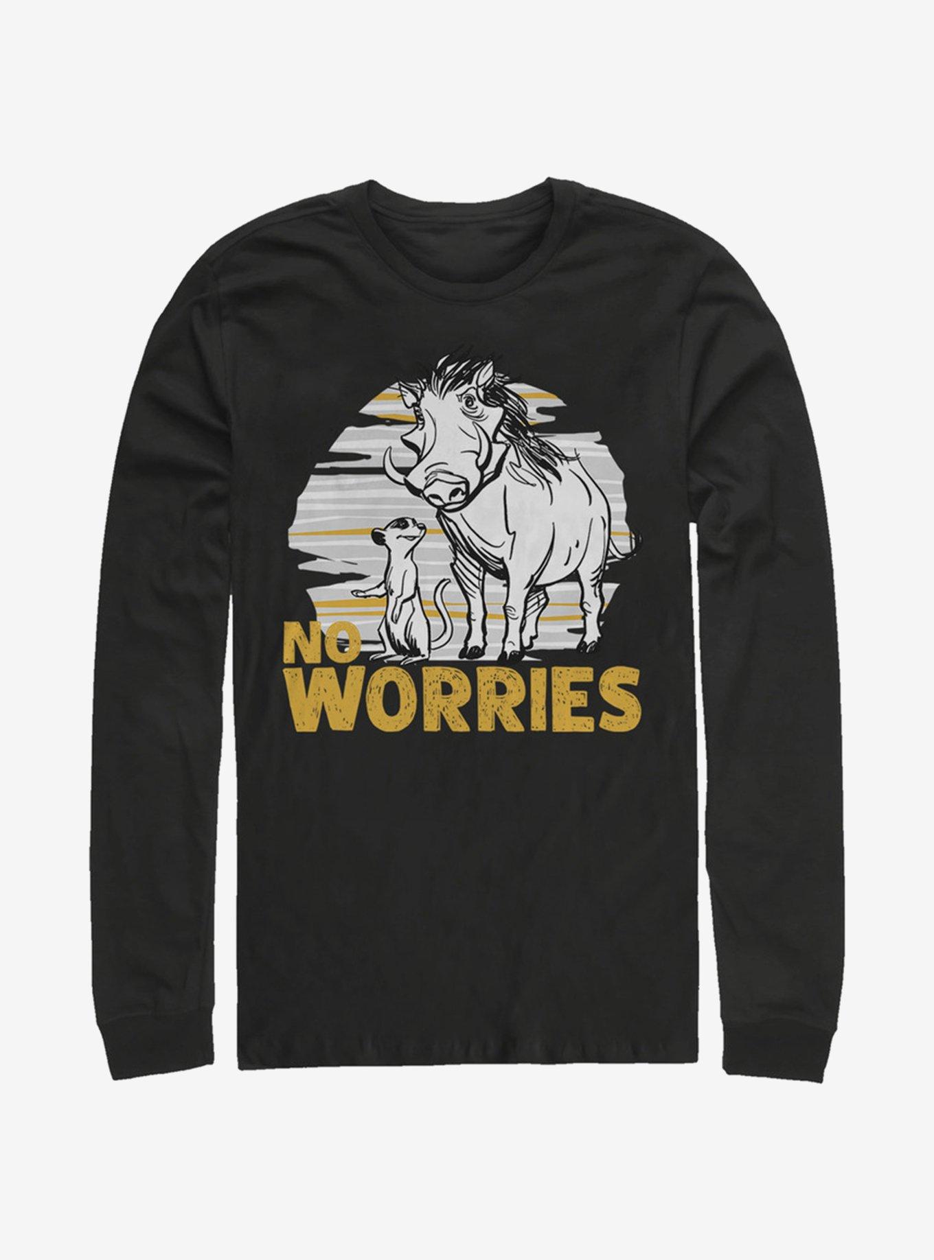 Disney The Lion King 2019 No Worries Club Long-Sleeve T-Shirt, , hi-res