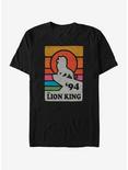 Disney The Lion King 2019 Vintage Rainbow T-Shirt, BLACK, hi-res