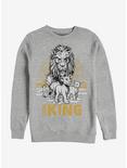 Disney The Lion King 2019 Lion King Group Sweatshirt, ATH HTR, hi-res