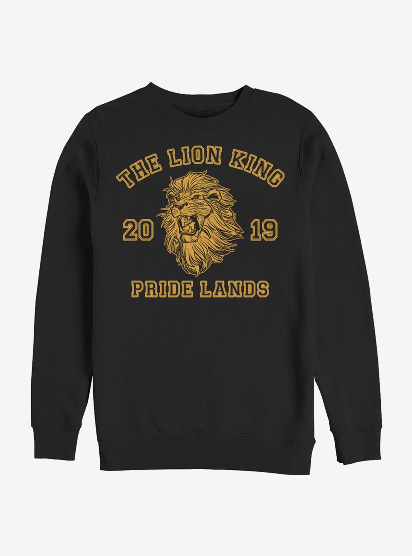 Disney The Lion King 2019 Pride Lands Simba Sweatshirt, BLACK, hi-res