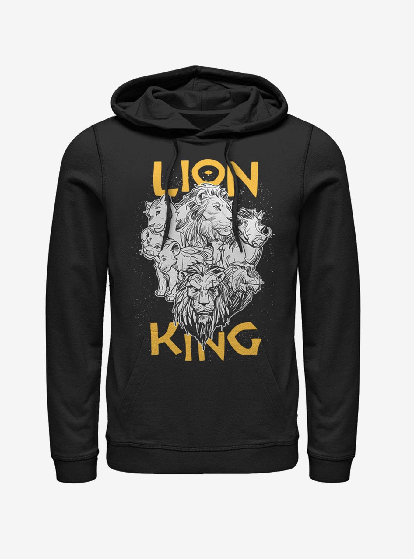 Disney The Lion King 2019 Cast Photo Hoodie, , hi-res