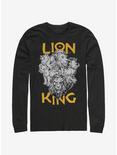 Disney The Lion King 2019 Cast Photo Long-Sleeve T-Shirt, BLACK, hi-res