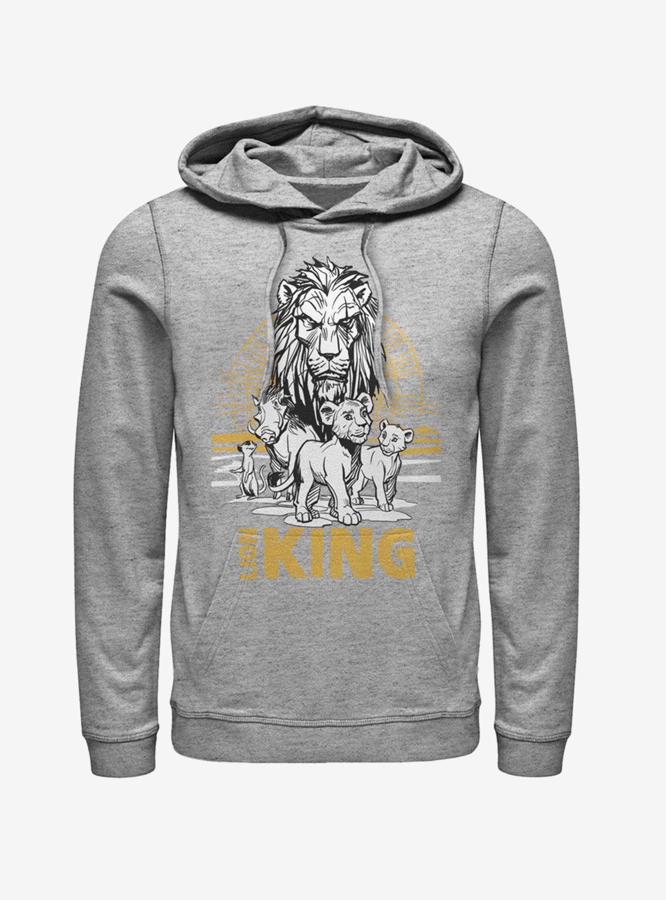 Disney The Lion King 2019 Lion King Group Hoodie, , hi-res