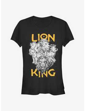 Disney The Lion King 2019 Cast Photo Girls T-Shirt, , hi-res