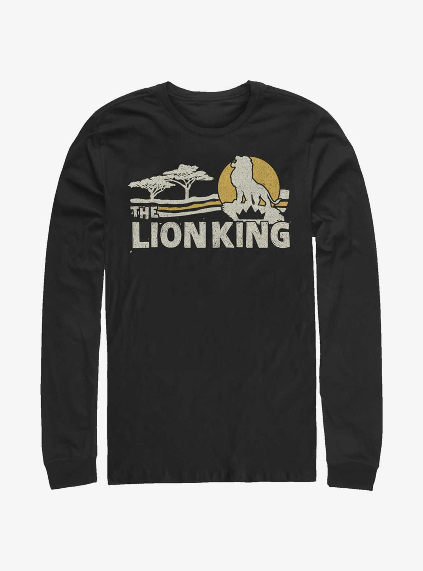 Disney The Lion King 2019 Savannah Scene Back Long-Sleeve T-Shirt, , hi-res