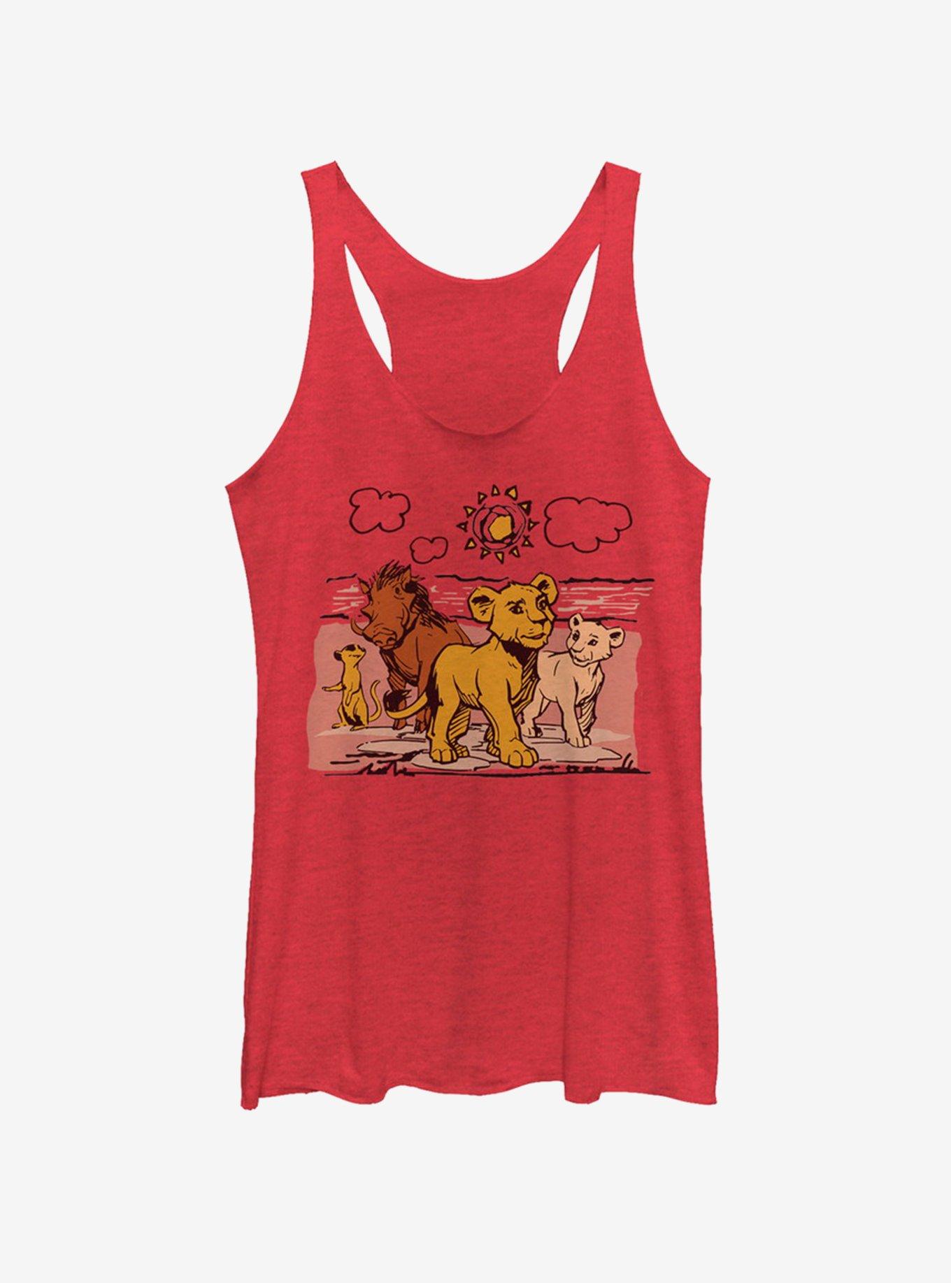 Disney The Lion King 2019 Hakuna Group Womens Tank, , hi-res