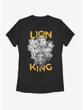 Disney The Lion King 2019 Cast Photo Womens T-Shirt, BLACK, hi-res