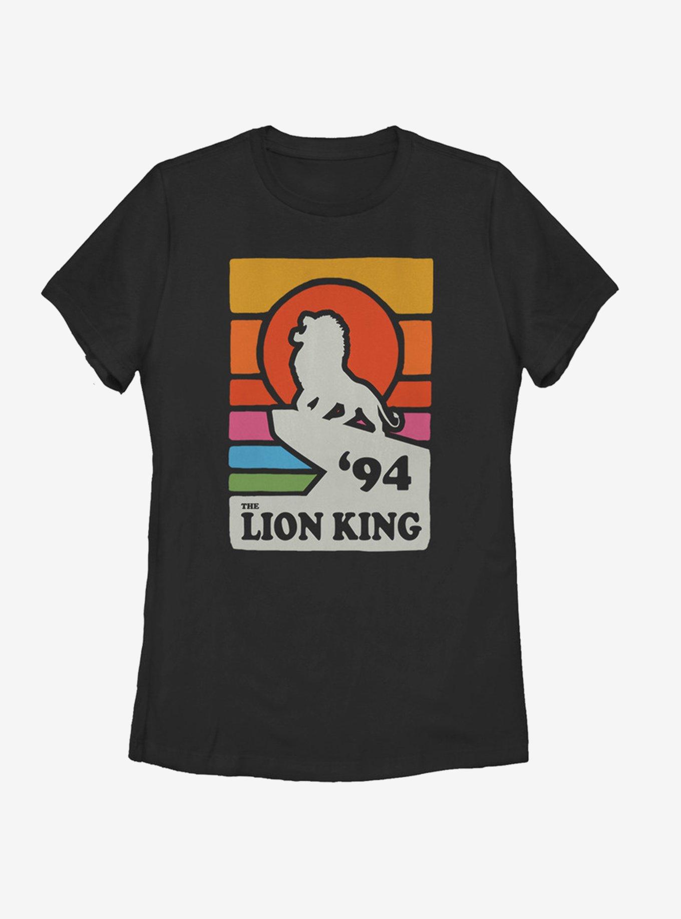 Disney The Lion King 2019 Vintage Pride Womens T-Shirt, BLACK, hi-res