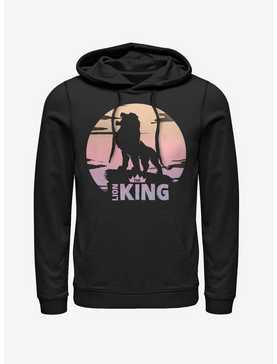 Disney The Lion King 2019 Sunset Logo Hoodie, , hi-res