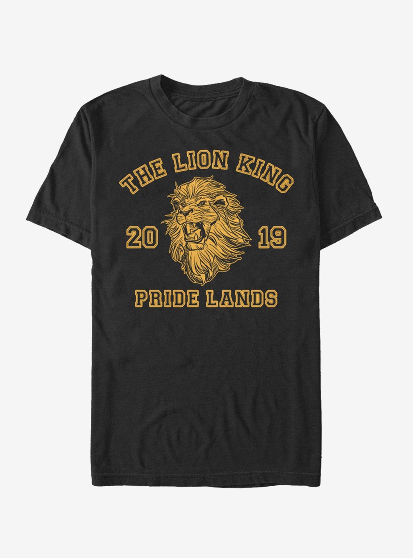 Disney The Lion King 2019 Pride Lands Simba T-Shirt, BLACK, hi-res