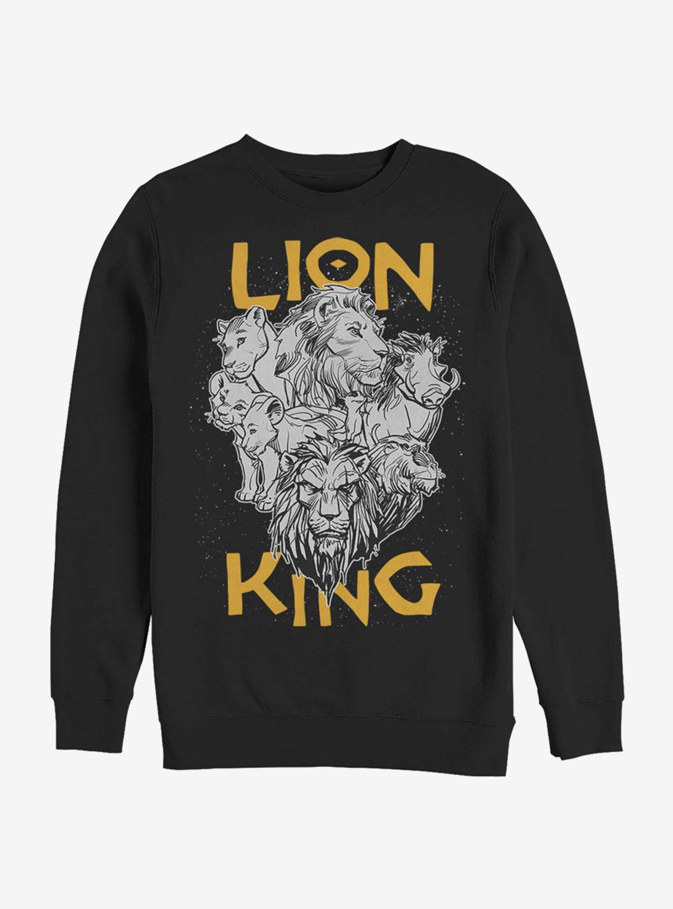 Disney The Lion King 2019 Cast Photo Sweatshirt, , hi-res