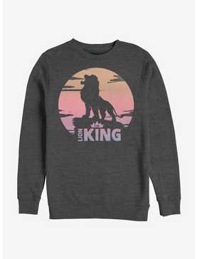Disney The Lion King 2019 Sunset Logo Sweatshirt, , hi-res