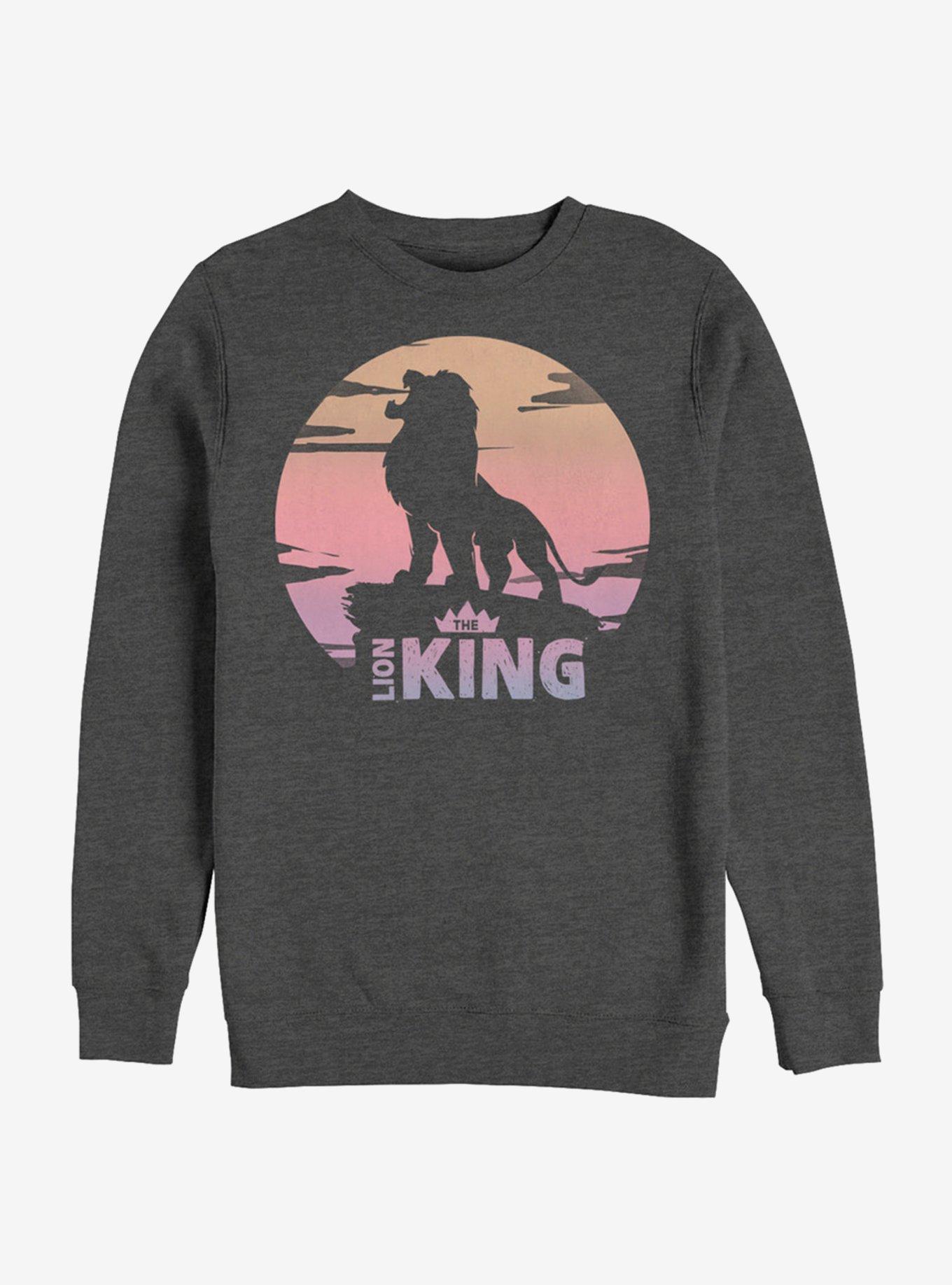 Disney The Lion King 2019 Sunset Logo Sweatshirt, , hi-res