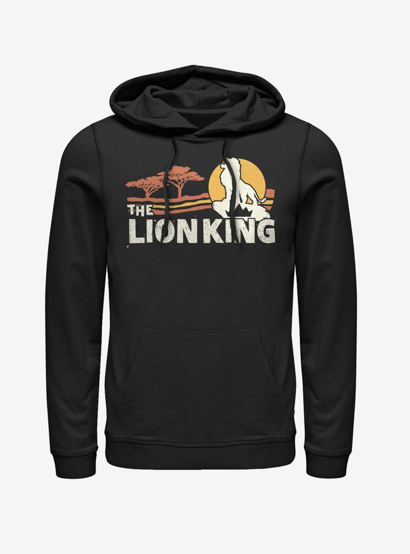 Lion king store zip up hoodie