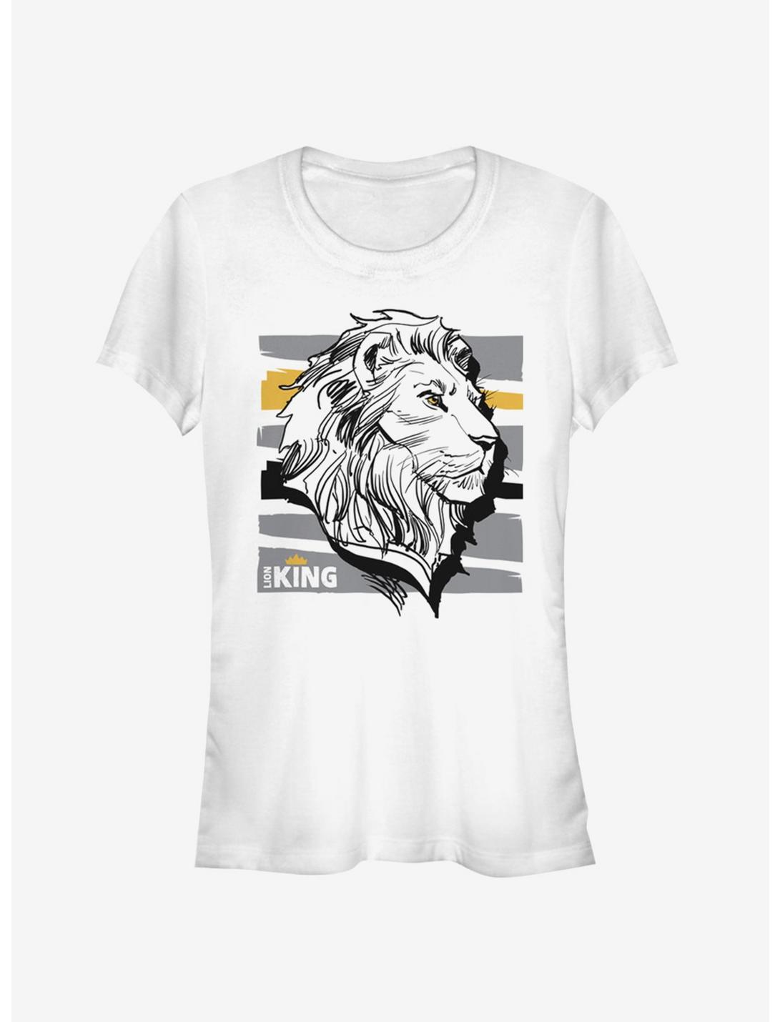 Disney The Lion King 2019 King Girls T-Shirt, WHITE, hi-res