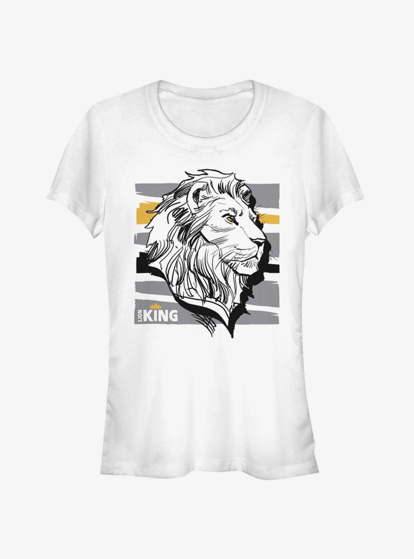 Disney The Lion King 2019 King Girls T-Shirt, WHITE, hi-res