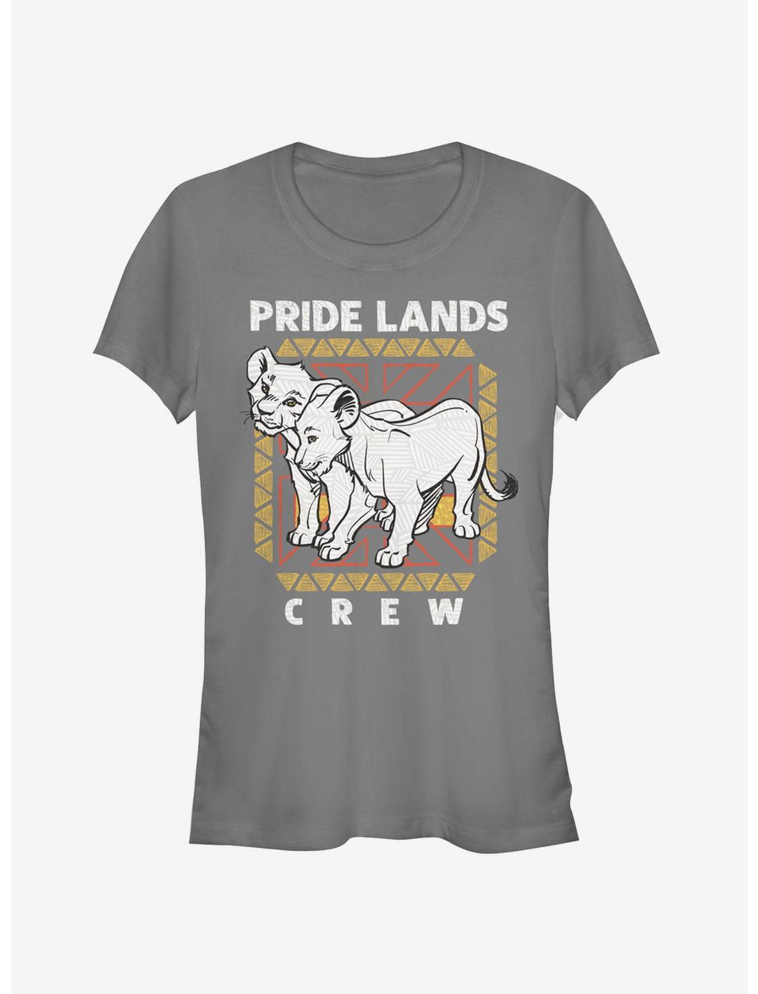 Disney The Lion King 2019 Pride Lands Crew Girls T-Shirt, CHARCOAL, hi-res